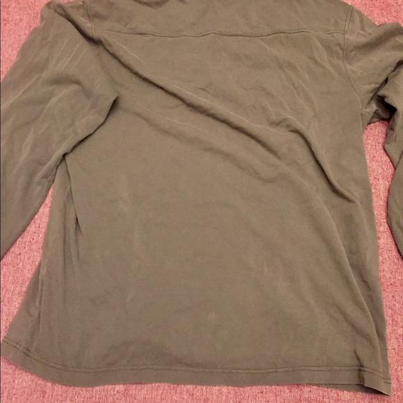 Army green Eddie Bouer Large Tall shirt - Picture 3 of 3